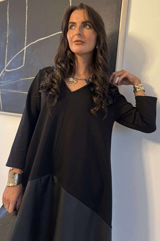 Oscar Clemmie Dress Black